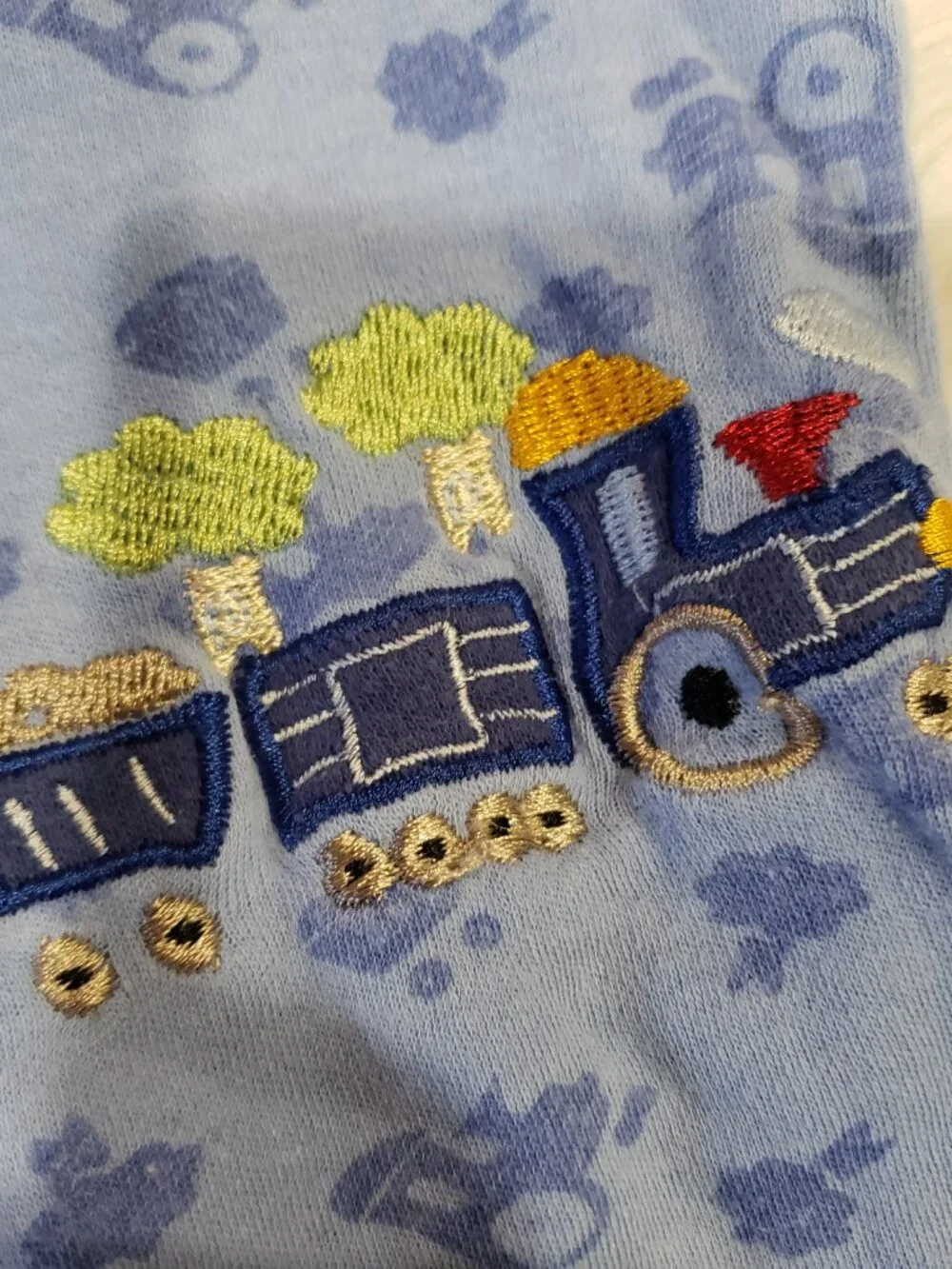 Carter's Train Conductor Footie Pajamas